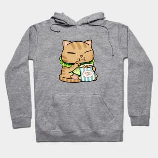 Cute Yellow Baby Cat Hoodie